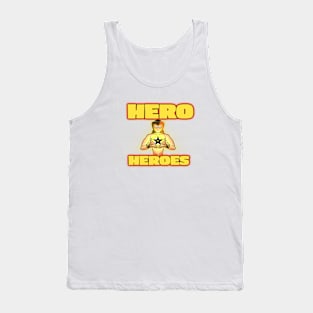 Hero of Heroes - Gold Tank Top